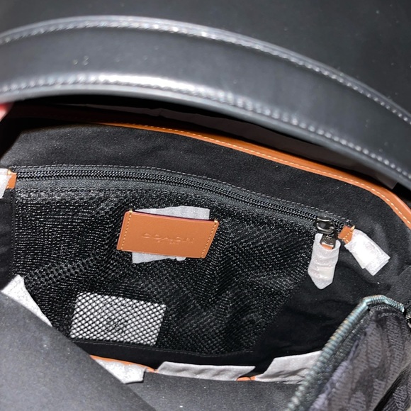 Coach Signature Charter Backpack, Charcoal - Picture 7 of 16